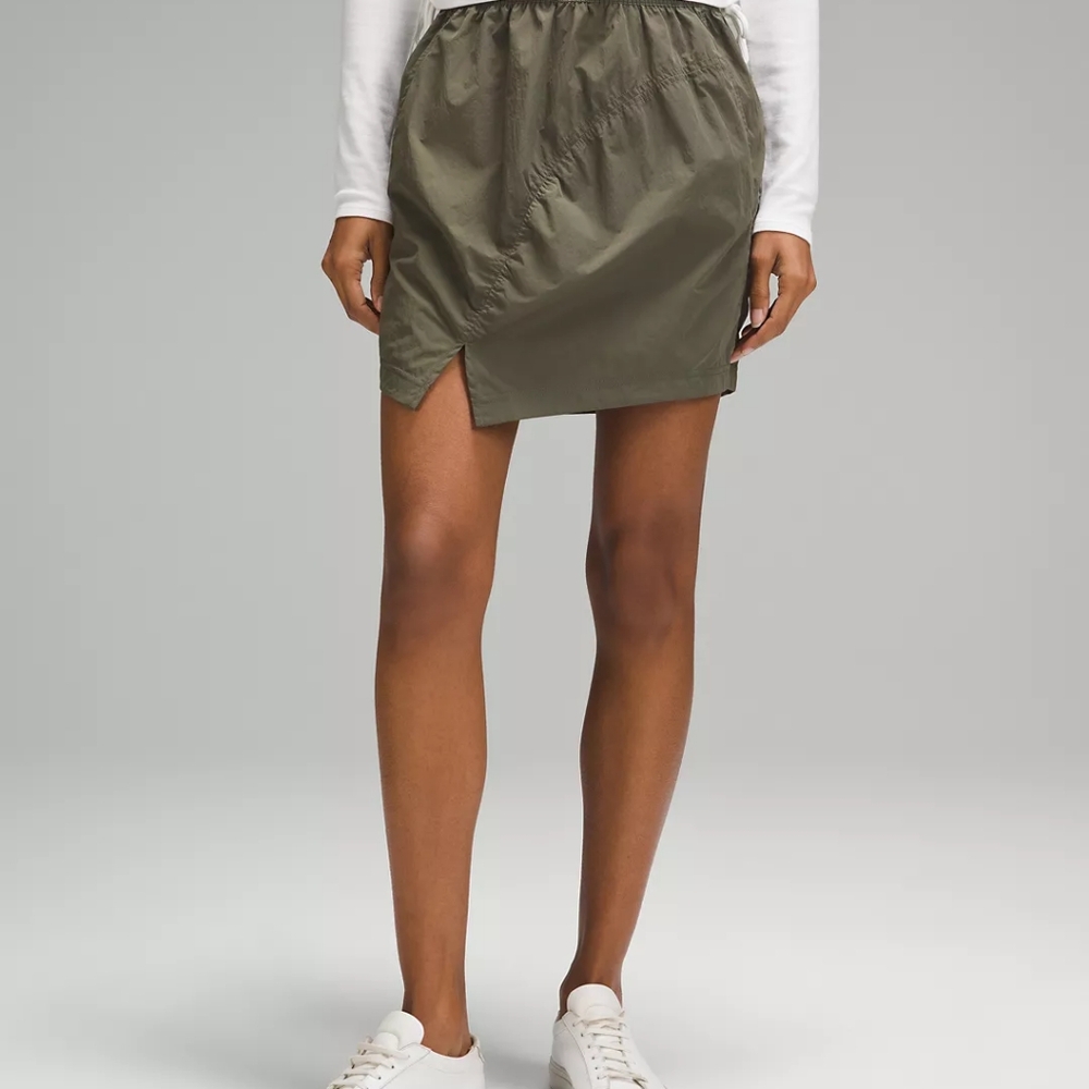 Olive Green Skirt, Lululemon